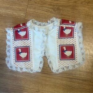 Vintage Goose Handmade Quilted Detachable Collar